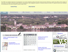 Tablet Screenshot of comune.clainoconosteno.co.it